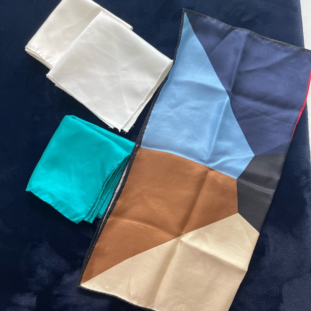 4 Assorted Pocket squares